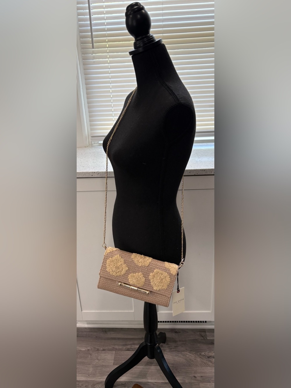 NWT Ted Baker “Cassy” convertible clutch/ shoulder & crossbody bag